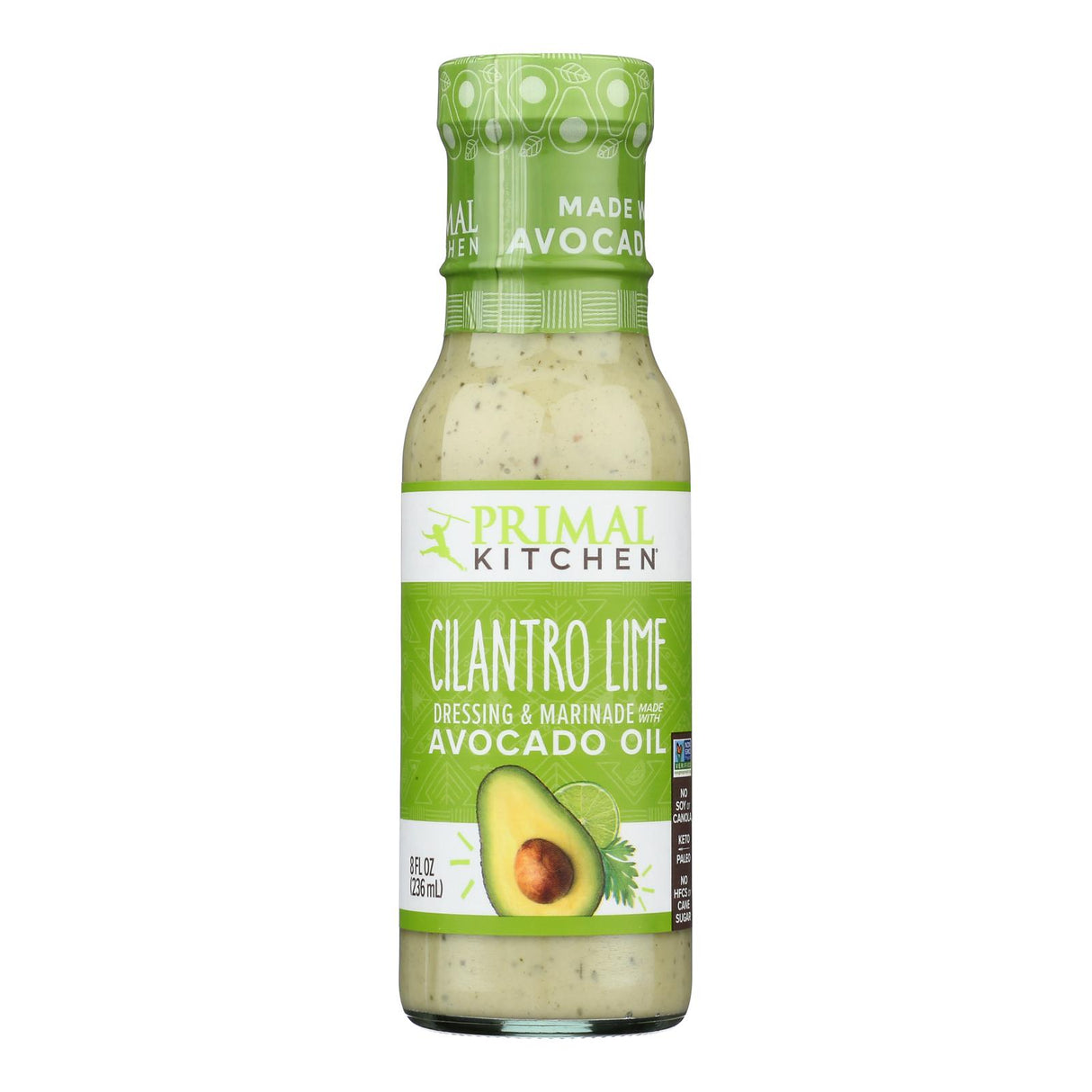 Primal Kitchen Cilantro Lime Avocado Oil 6-Pack | Salad Dressing & Marinade