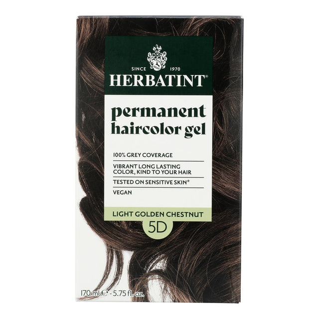 Herbatint 5D Light Golden Chestnut Hair Color - 5.75 fl oz