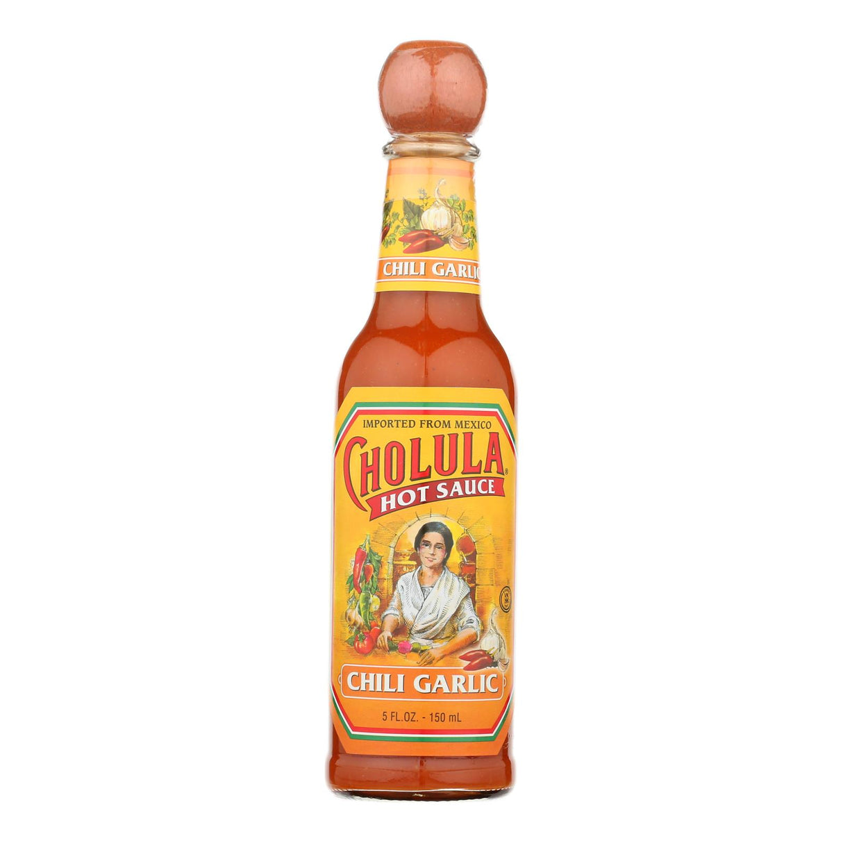 Cholula Chili Garlic Hot Sauce - 5 Fl Oz  (Pack of 12)