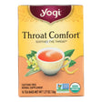 Yogi Throat Comfort Tea - Caffeine Free Herbal Tea Blend - 16 Tea Bags