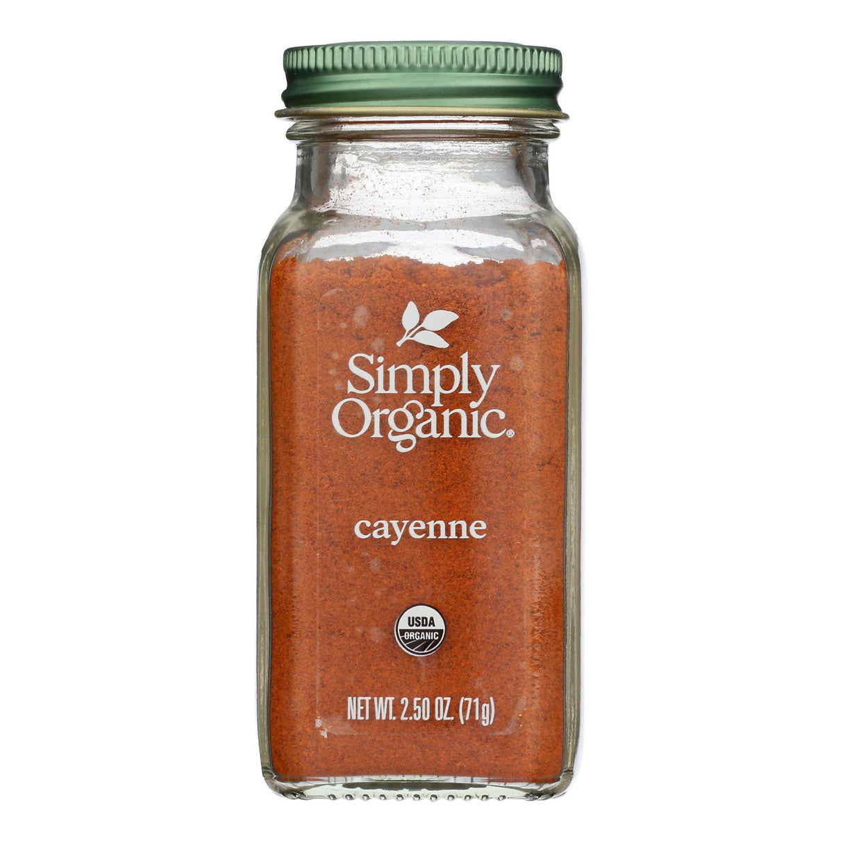 Simply Organic Cayenne Pepper 6-Pack - Spicy & Pure, 2.5 oz Bottles