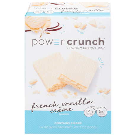 Power Crunch Protein Energy Bar - Pack of 6 - 7 Oz - High Protein Wafer