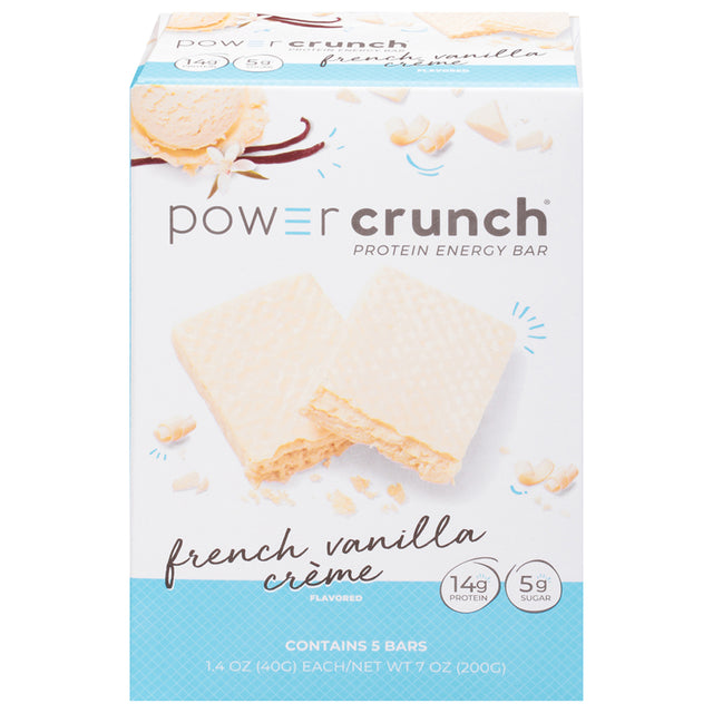 Power Crunch Protein Energy Bar - Pack of 6 - 7 Oz - High Protein Wafer