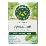 Traditional Medicinals Organic Spearmint Tea Bags, 16 Count - Digestive Support