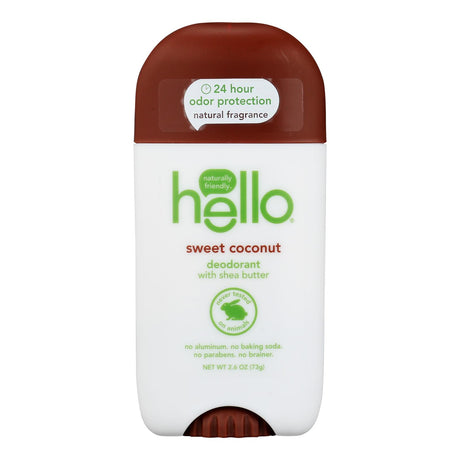 Hello Deodorant Shea Butter Coconut - 2.6 oz