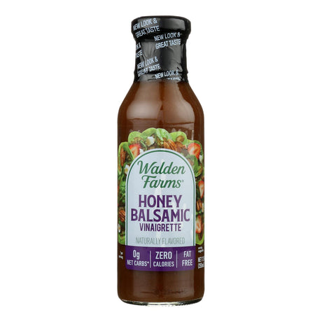 Walden Farms Calorie Free Honey Balsamic Vinaigrette, 12 fl oz (Pack of 6)