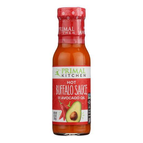 Primal Kitchen Buffalo Sauce - Hot & Spicy - 8.5 oz - 6 Pack