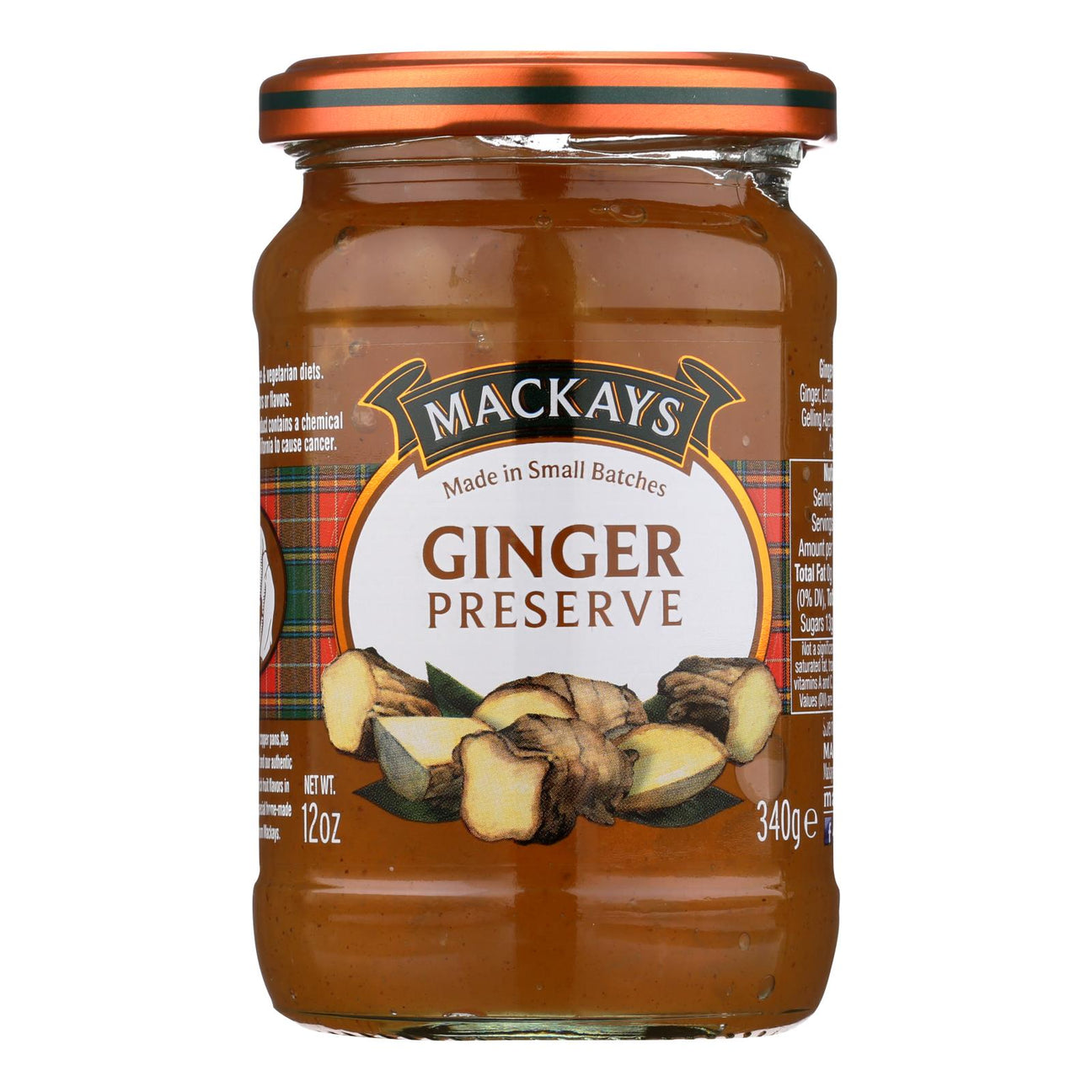 Mackays [Flavor] Preserves: 6 Jars (12oz) | Best Fruit Spread & Jam Selection