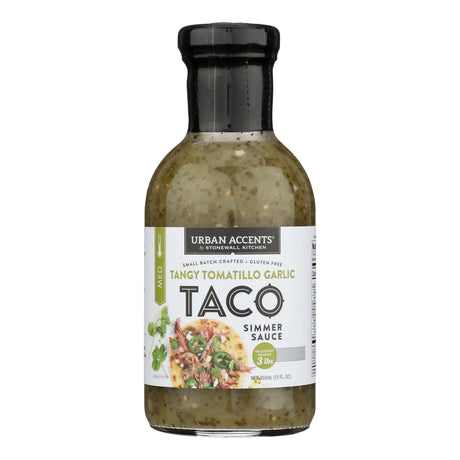 Urban Accents Taco Simmer Sauce: Tangy Tomato Grill - 6 Pouches - Gourmet Tacos