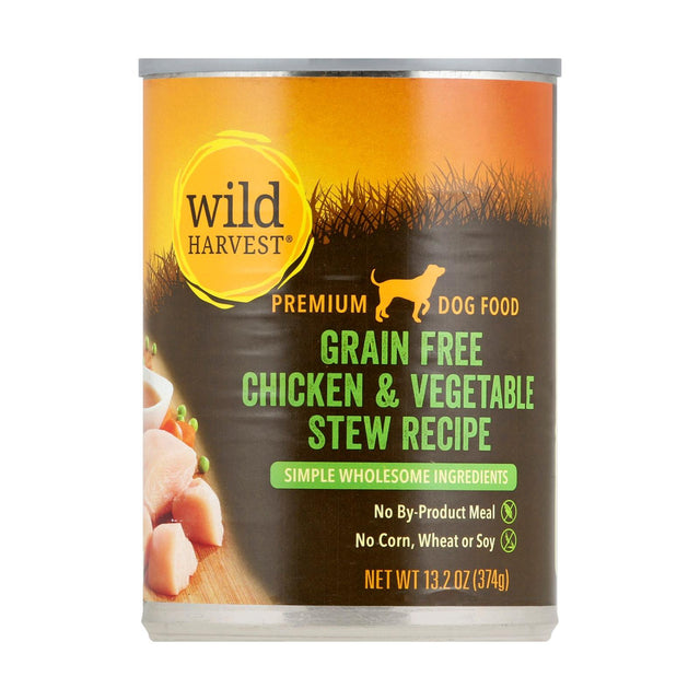 Wild Harvest Chicken & Veggie Stew Dog Food, 12  | Healthy & Delicious