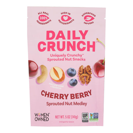 Daily Crunch Sprouted Almond Medley Cherry Berry - 6 x 5 oz