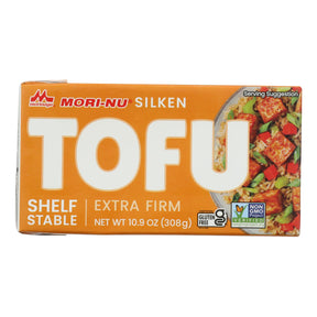 Mori-nu Silken Tofu, Extra Firm, 10.9 oz, 12-Count Case - Shelf-Stable