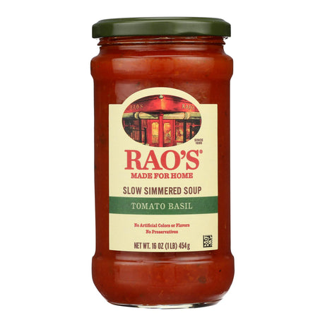 Rao's Tomato Basil Soup - 16 oz, Pack of 6 - Authentic Italian Recipe