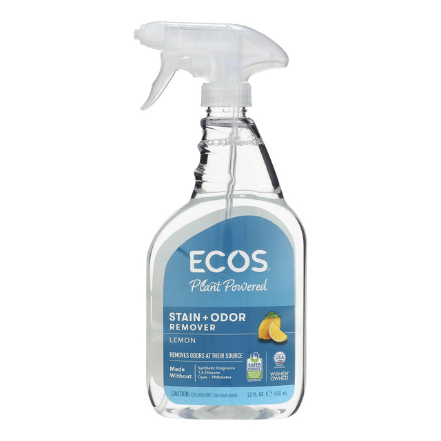 Earth Friendly Stain & Odor Remover Spray, 22 Fl Oz - Pet & Home - Natural Enzymes