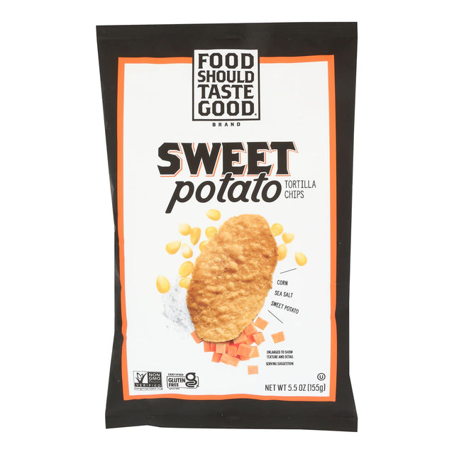 Food Should Taste Good Sweet Potato Chips 12 Bags | Free Shipping