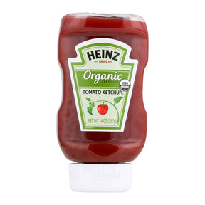 Heinz Organic Tomato Ketchup, Pack of 6 (14 oz ) - All Natural, Rich Flavor