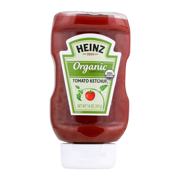 Heinz Organic Tomato Ketchup, Pack of 6 (14 oz ) - All Natural, Rich Flavor