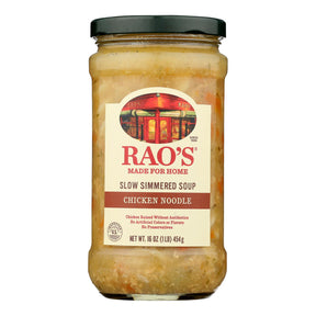 Rao's Chicken Noodle Soup (6 Jars) | Authentic Recipe - Free Shipping