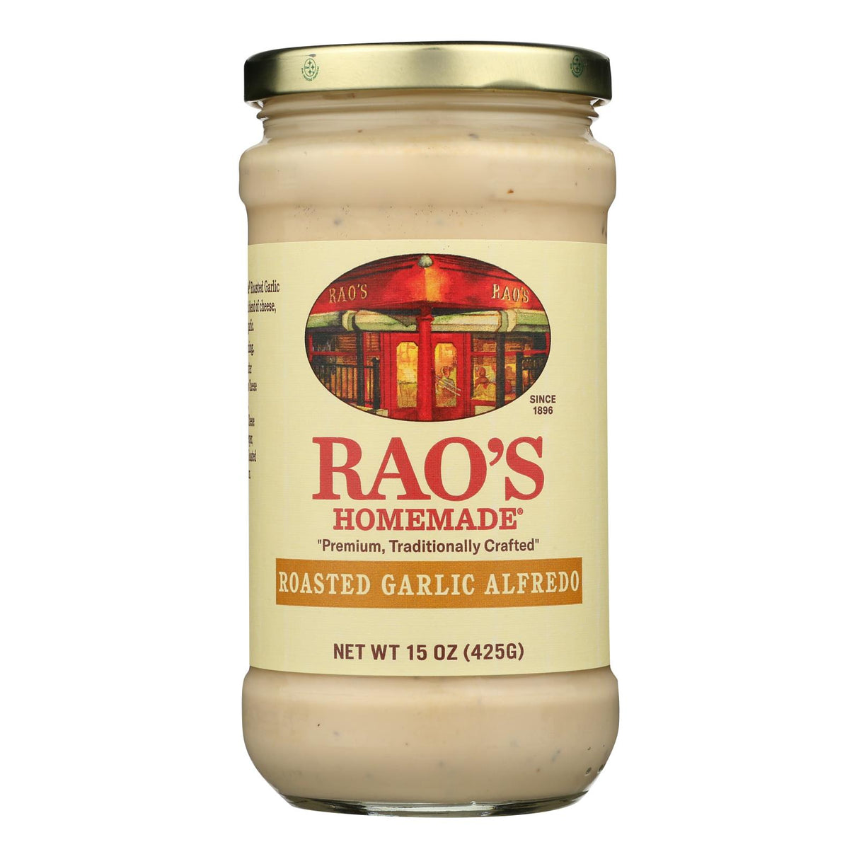 Rao's Roasted Garlic Alfredo Sauce, Authentic Italian Flavor - 6 Jars