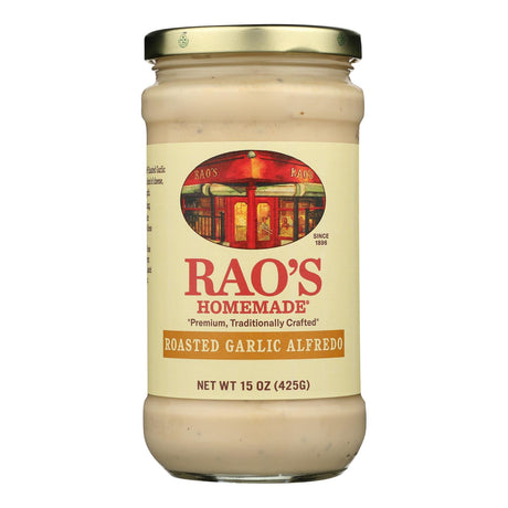 Rao's Roasted Garlic Alfredo Sauce, Authentic Italian Flavor - 6 Jars