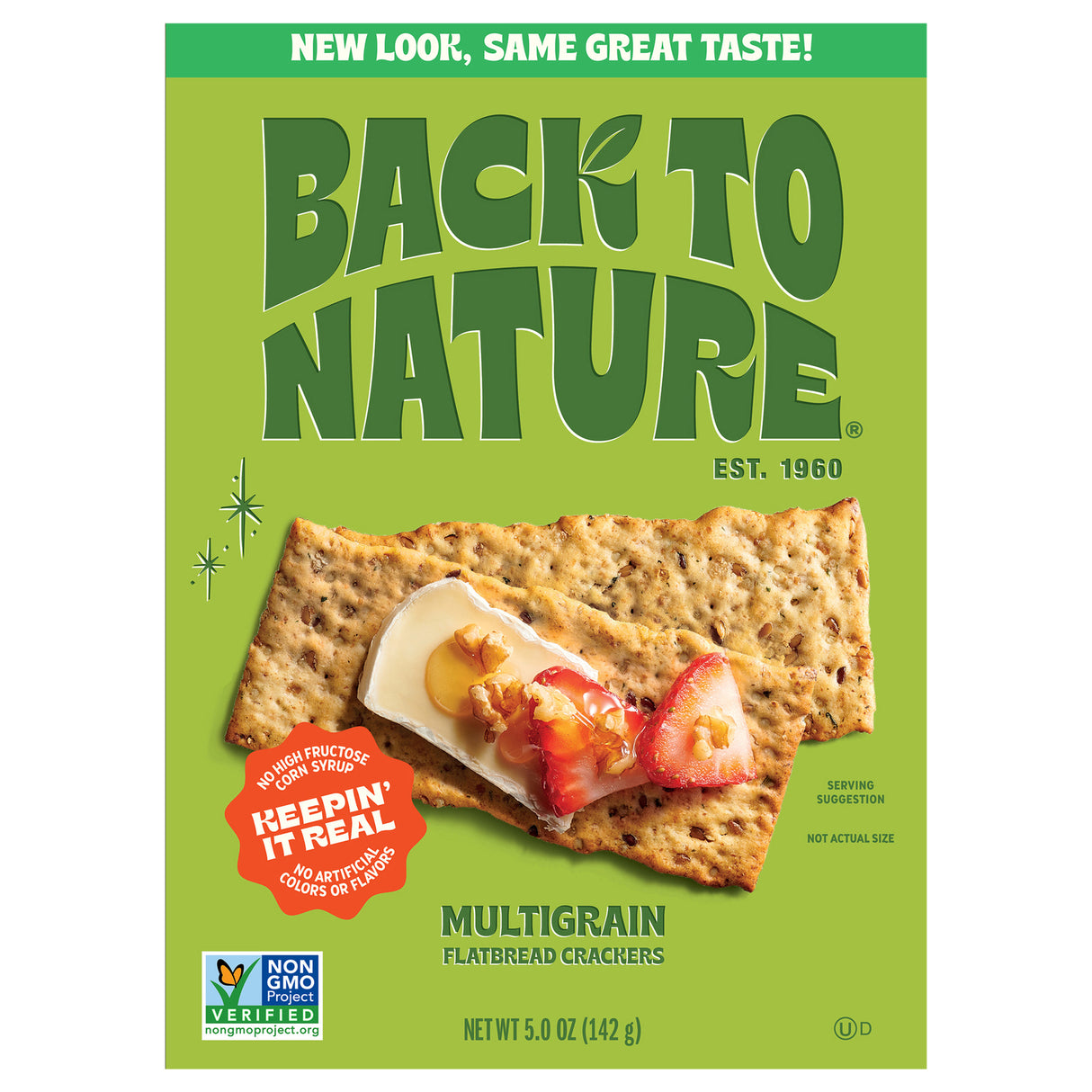 Back to Nature Multigrain Flatbread Crackers - 5 oz, 6 Count