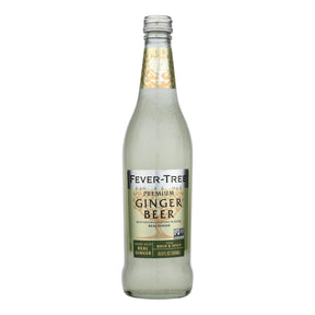 Fever-Tree Premium Ginger Beer - 8 x 16.9 Fl Oz Glass  - Case