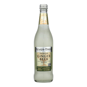 Fever-Tree Premium Ginger Beer - 8 x 16.9 Fl Oz Glass  - Case