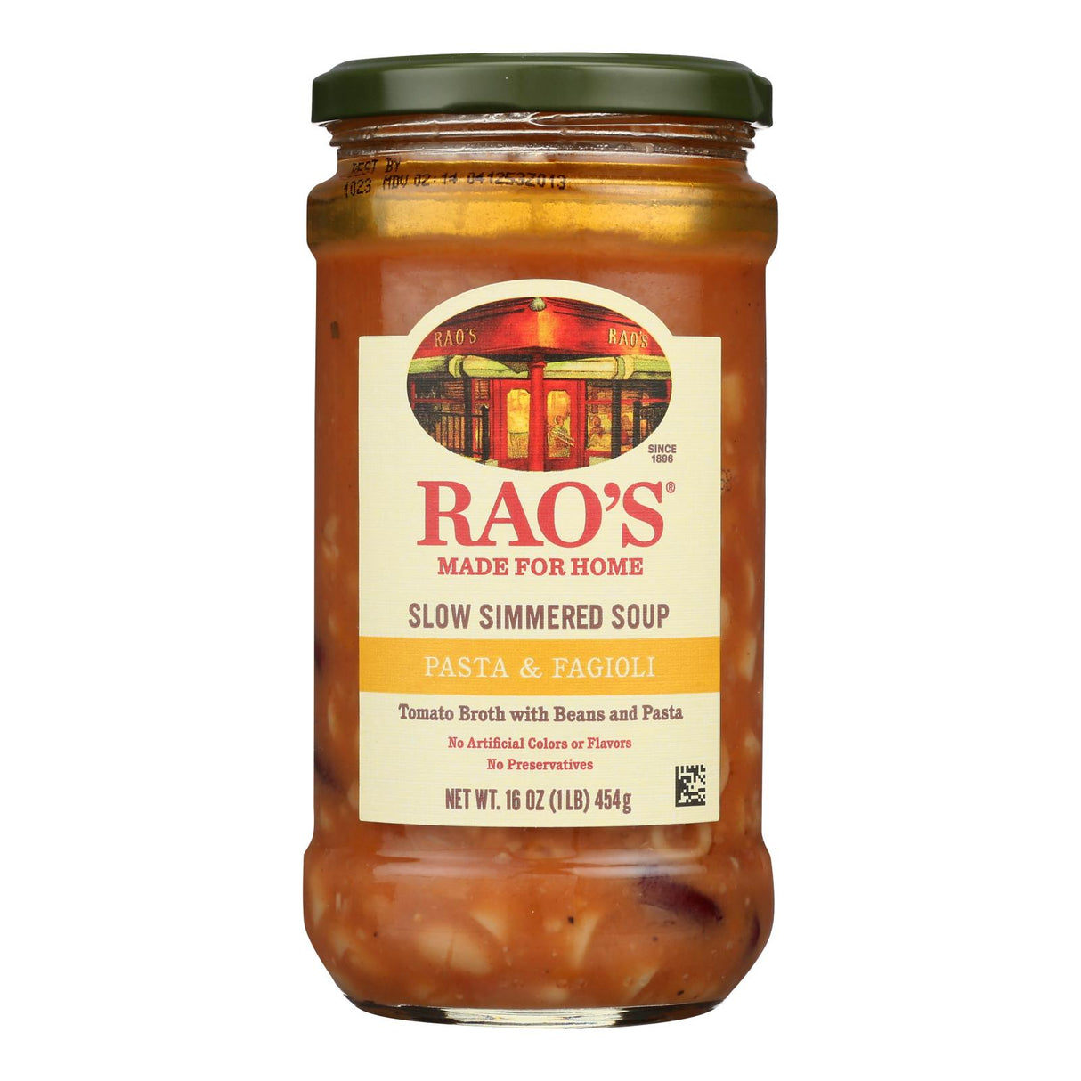Rao's Pasta Fagioli Soup 6-Pack: Authentic Italian Recipe | Free Shipping