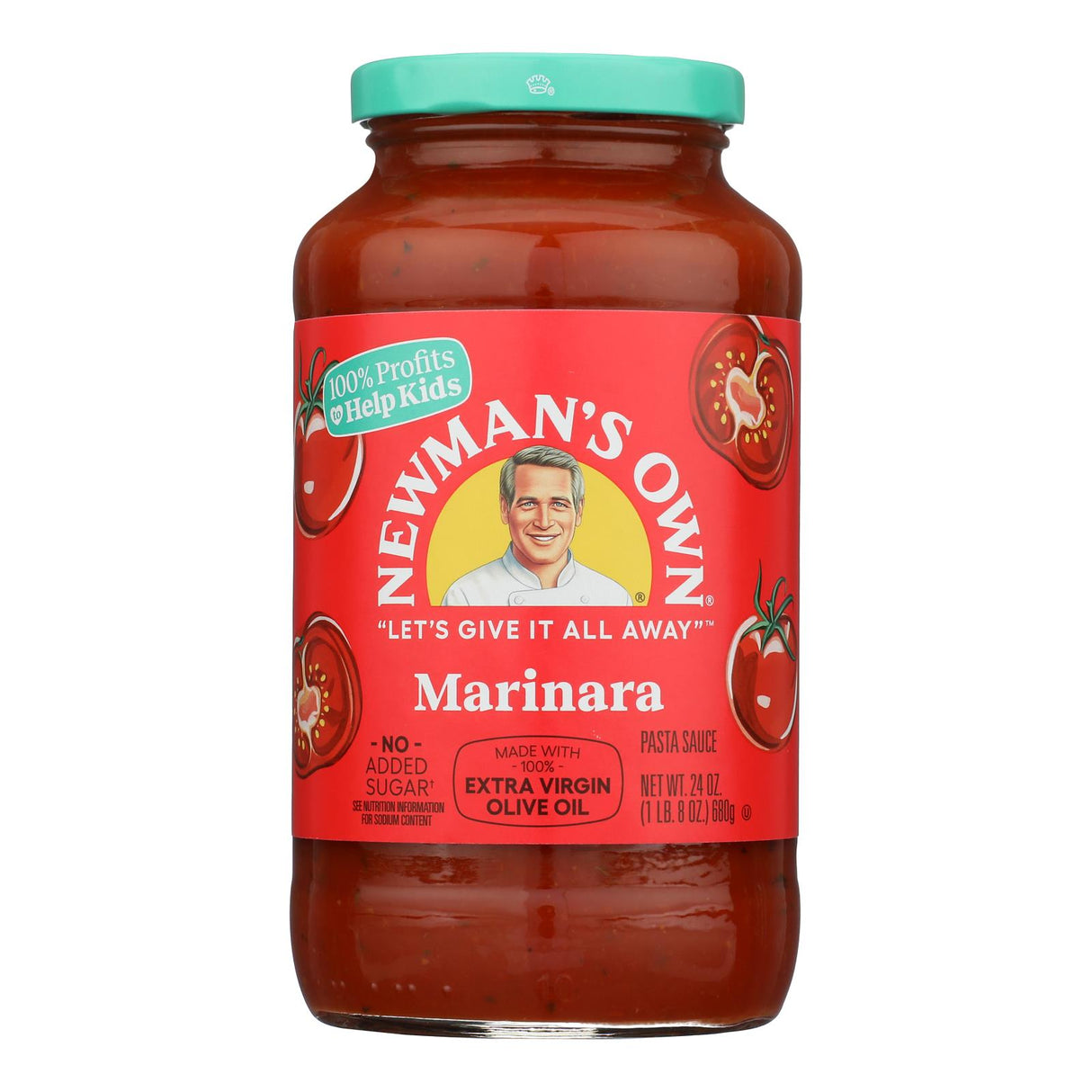 Newman's Own Marinara Pasta Sauce - 24 oz  - 8 Pack Case