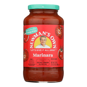 Newman's Own Marinara Pasta Sauce - 24 oz  - 8 Pack Case
