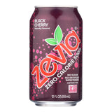 Zevia Black Cherry Soda, 6/12 fl oz (Pack of 4) - Zero Calorie Drink