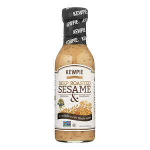 Kewpie Deep Roasted Sesame Dressing & Marinade, 6 x 12 Fl Oz - Rich Umami Flavor