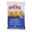 Boulder Canyon Kettle Chips - Sea Salt - 6.5 Oz - Pack of 12 - Natural & Crunchy