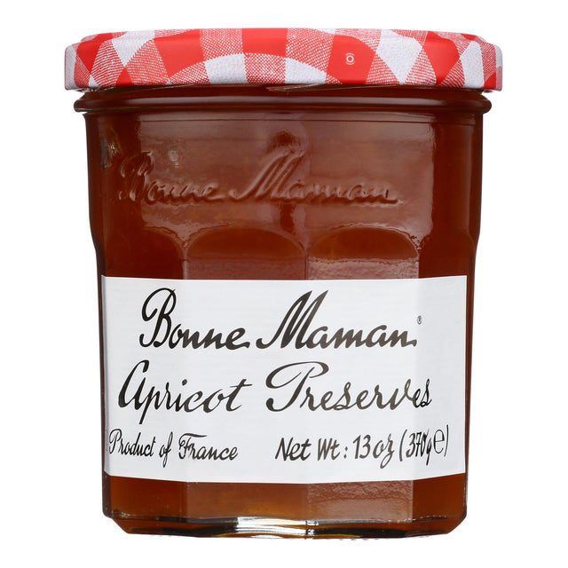 Bonne Maman Apricot Conserves (Pack of 6) - 13 Oz  - Authentic French Recipe