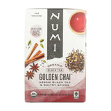Numi Tea Golden Chai Black Tea Bags, 18 Count | Organic & Delicious