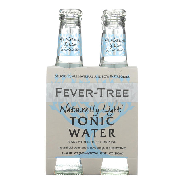 Fever-Tree Indian Tonic Water, Premium Mixer, 6 x 6.8 Fl Oz Glass