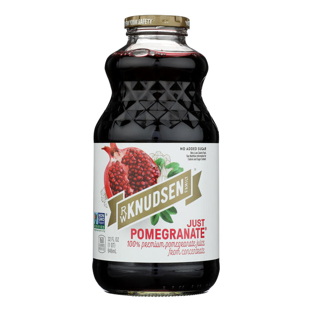 R.W. Knudsen Pomegranate Juice, 32 Fl Oz (6 Pack). Pure Juice Satisfaction