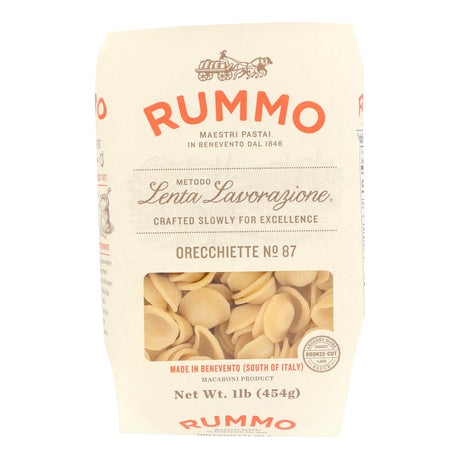 Rummo Orecchiette Pasta - 12 x 16 oz Case - Authentic Italian Pasta