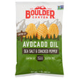 Boulder Canyon Potato Chips - Avocado Oil, Sea Salt & Cracked Pepper - 10 oz, 12-Count