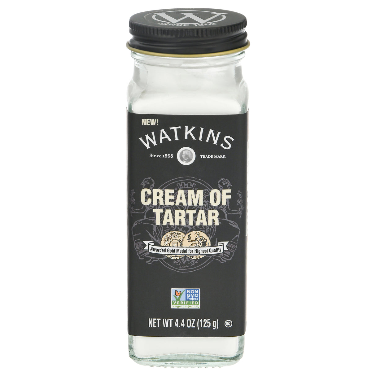 Watkins Cream of Tartar Seasoning, 4.4 oz (Pack of 3) - Natural Baking Ingredient