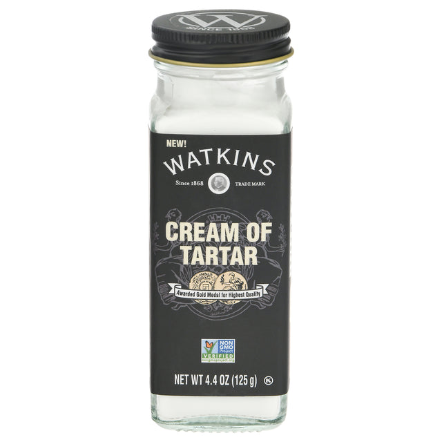 Watkins Cream of Tartar Seasoning, 4.4 oz (Pack of 3) - Natural Baking Ingredient