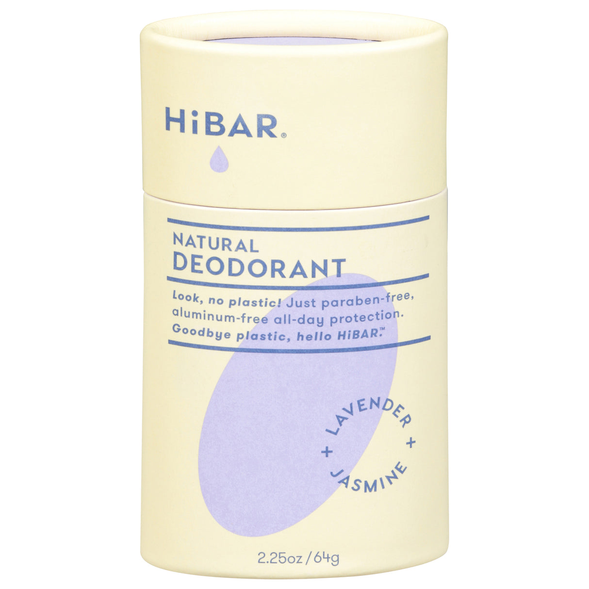 Hibar Inc. Jasmine Deodorant Bar - 2.25 oz. - Fragrance, Gentle, Natural