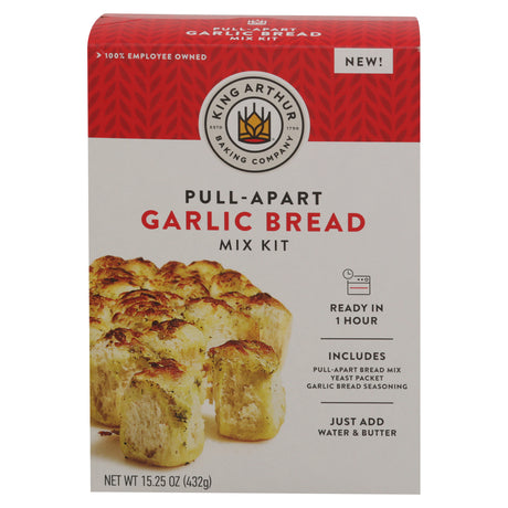 King Arthur Garlic Bread Mix Kit (6-Pack) | Delicious & Easy Baking!