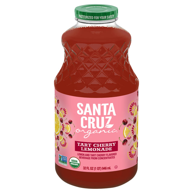 Santa Cruz Organic Lemonade Tart - 6 Bottles - Refreshing & Healthy!