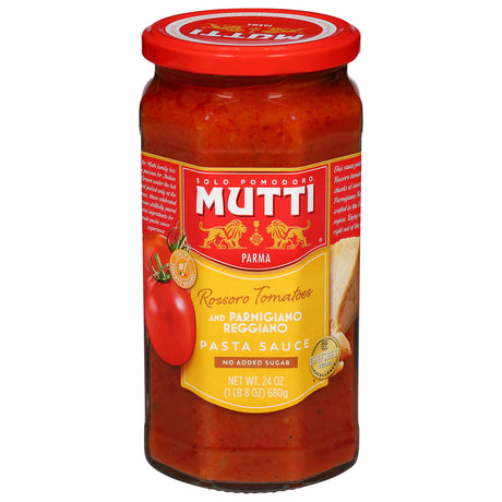 Mutti Tomato Sauce with Parmigiano Reggiano, 24 oz , 6-Pack