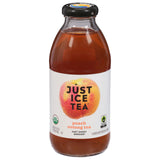 Just Ice Tea Organic Peach Oolong Tea, 16 fl oz , 12 Count
