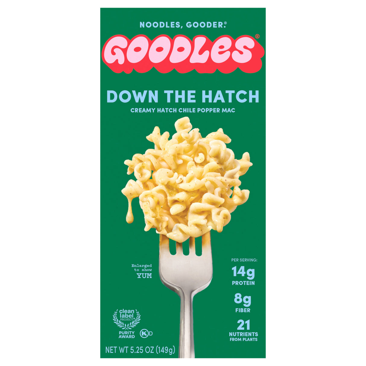 Goodles Mac & Cheese Down The Hatch, 12 Pack - 5.25 oz