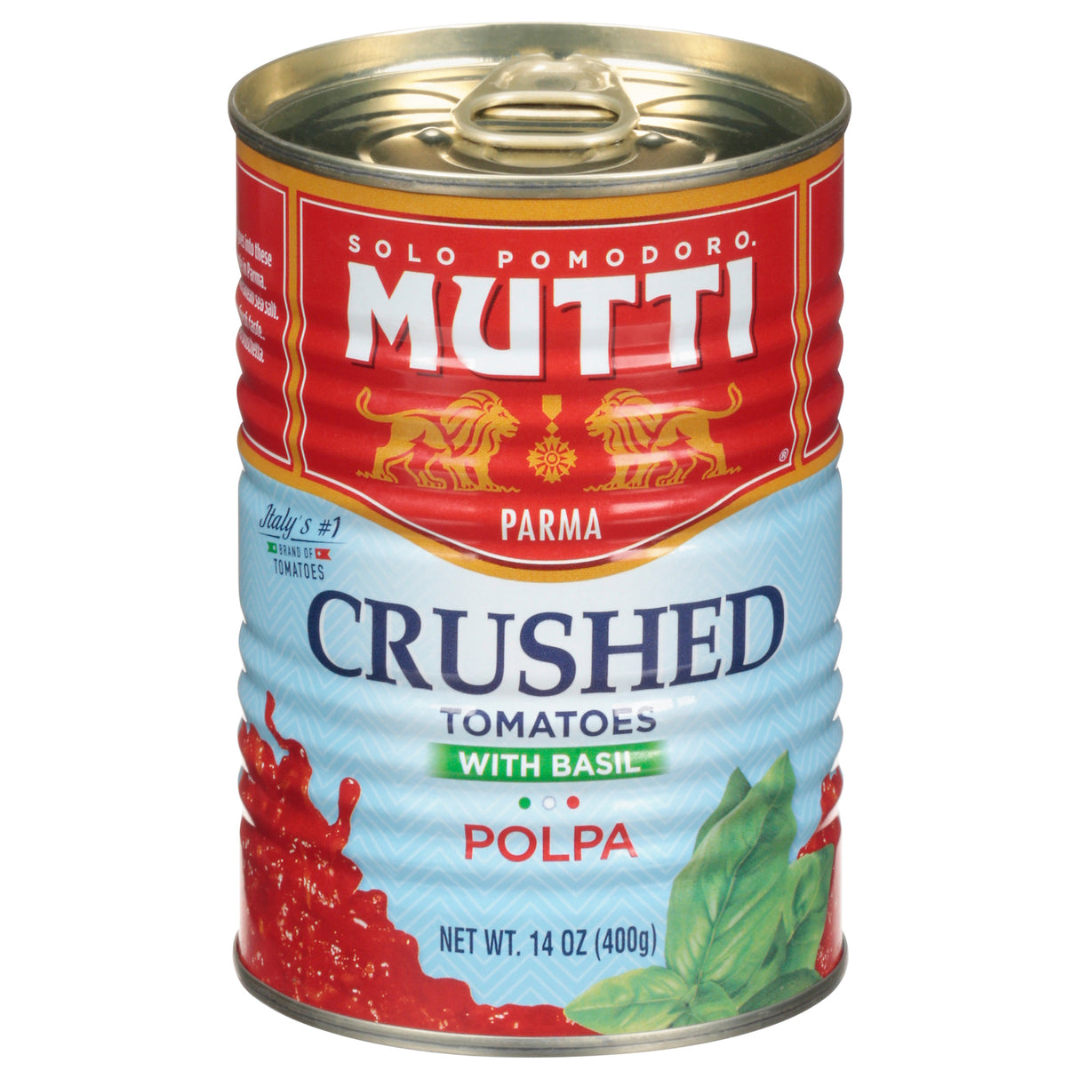 Mutti Crushed Tomatoes with Basil (12-14 oz )