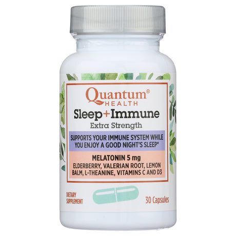 Quantum Health Sleep Immune 5mg Capsules - 30 Count - Natural Sleep Support