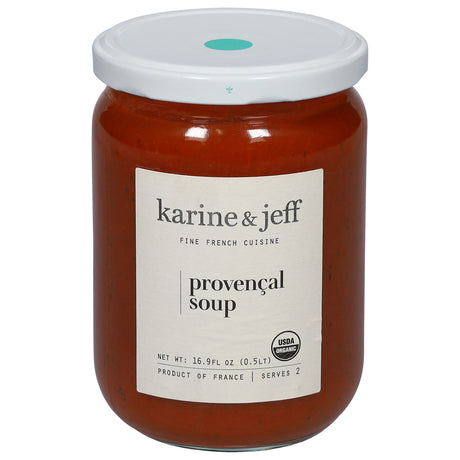 Karine & Jeff Organic Provencal Soup (6x16.9oz) | Delicious & Healthy Soup